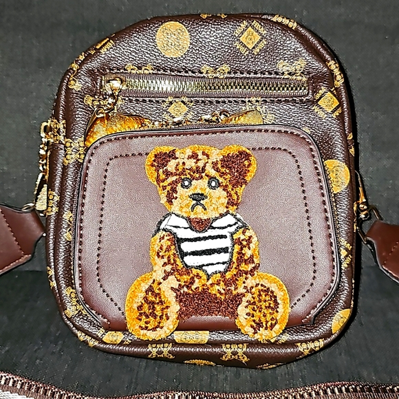 Mini Teddy Bear Shoulder/Crossbody Purse - Picture 2 of 4
